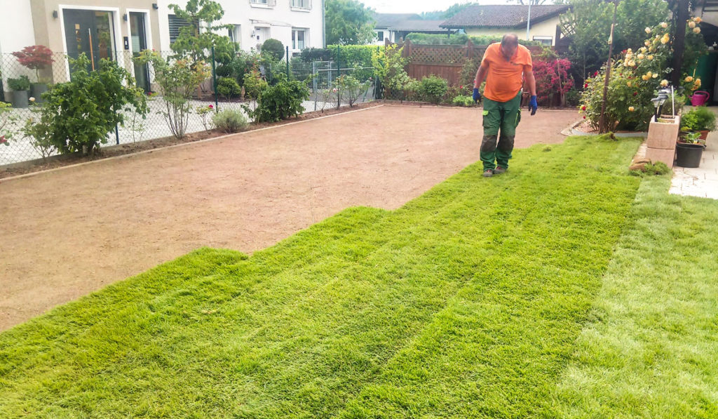 Jos Sarneel Alzenau Gartengestaltung Rollrasen